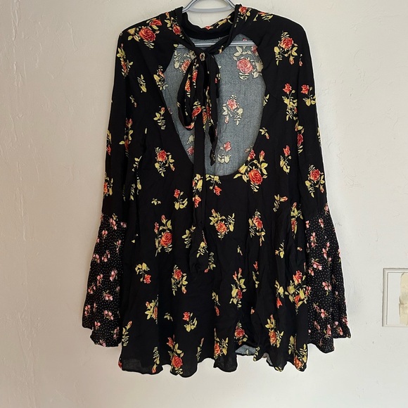 free people floral tunic - Picture 6 of 8